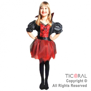 DISFRAZ DRACU NI�A ESPECIAL CR TALLE 3 x 1